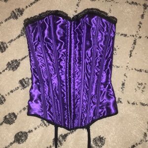 Silk Corset set